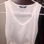 SheIn White Crop Top Photo 0