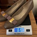 Salvatore Ferragamo Vintage  Heels Shoes Women’s Size 8.5 AAA Neutral Color Photo 14