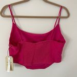 Midnight sky  Bustier Tank Top, Women's Size L Pink Photo 6