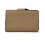 Coach  Medium Corner Zip Wallet in Taupe Leather 6390 Photo 1