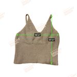 Sincerely Jules Warm Brown Knit Top Size L Photo 4