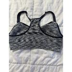 Racerback Sports Bra Gray Black Women's Small Padded Athletic Athlete Photo 1