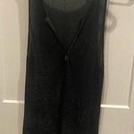 Sheer Bathing Suit Cover Size S Black Photo 0