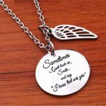 I Know That Was You Necklace, Grief Gift, Lost Loved One Gift, Daily Reminder, Silver Photo 7
