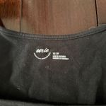 Aerie  long sleeve square neck top black Photo 1