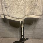 Joy Lab Womens Pullover Sherpa Sweatshirt Half Zip Drawstring Collar Beige L Tan Size L Photo 1