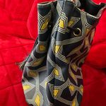 Ted Baker A Beautiful Blue Print Faux Leather  Clutch Women’s Handbag Photo 2