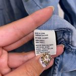 American Eagle PRE OWNED Blue Button Down Collared Top XS Photo 8