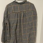 Free People Plaid Long Sleeve Flannel Button Down Shirt Size XS Photo 2