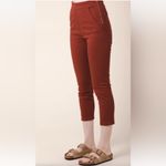 Prairie Underground Medium Pinup Pants Oxblood wine red stretch organic cotton‎ Photo 5