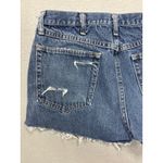 Wrangler  Women's Blue Denim Cutoff Shorts Distressed Frayed Hem Size 34 Photo 4