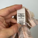 Free People Tan Pink Austin Striped Shorts Photo 7