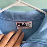 FILA Baby Blue Quarter Zip Pullover Photo 2