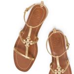 Tory Burch  Lowell Flat Gladiator Sandal in Gold Size 9.5 Photo 1