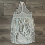 Victoria's Secret Victoria’s Secret‎ Gold Shimmer Lace Thong Bodysuit Teddy Size Medium Photo 6