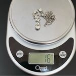 Givenchy Signed Silver-tone Clear Rhinestones Crystal Y-Necklace 16g Photo 9