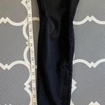 Maje  moto leather black denim zip skinny jeans Photo 9