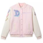 Disneyland Logo Varsity Jacket for Women by Stoney Clover Lane Pink NWT Photo 1