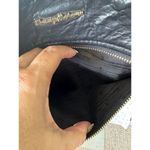 Tommy Bahama  Genuine Soft Leather Adjustable Strap Black Crossbody Bag Photo 4