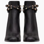 Valentino Garavani NIB Rockstud Grainy Calfskin Ankle Boots Size 38 Photo 4