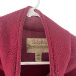 Cabela's Women's Size Large Red Fleece Full Zip Sweater Photo 5