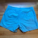 J.Crew City Shorts in Tropical Blue City Fit Cotton Size 8 Bright Classic Prep Photo 4