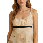 White House | Black Market 100% Silk Y2K Romantic Empire Waist Top Size XL Photo 0