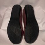Abeo BIO System Tessa Wine Burgundy Suede Flats 8.5 Comfort Shoes Photo 8