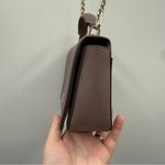 Kate Spade Patterson Drive Maisie Crossbody Bag Mauve Brown Leather Mini Purse Photo 3