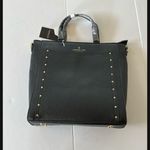 London Fog  Back Sophia Studded Tote New Photo 0