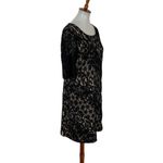 Katherine Kelly Formal Dress 15 Black Lace Midi Short Sleeve Cocktail Size 14 Photo 2