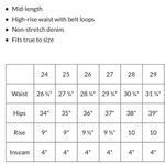 Free People NWT  Makai Cut off Size 24 Photo 7