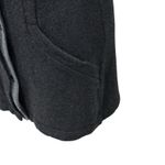 Horny Toad   Monterosa Car Coat Wool Blend Size Small Charcoal Grey Pockets Photo 2