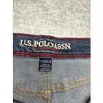 U.S. Polo Assn. Stretch Skinny Jeans Denim Women's Pony Size 12 Dark Wash Photo 5