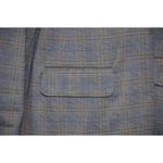 Liverpool NWT Boyfriend Blazer Womens 2X Blue Khaki Plaid Jacket Academia Preppy Photo 3