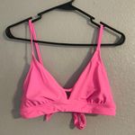 No Bo Hot Pink Bikini Top Photo 0