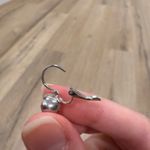 Hot Pink Diamond Dangle Earrings Photo 2