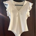 TCEC  Bodysuit White Ruffles Photo 4