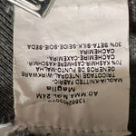 Max Mara  Cashmere Silk Blend Sweater Short Sleeve Cowl Neck Size Medium Photo 7