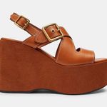 Coach Women’s Archival Buckle Wedge- Size 6 Photo 1