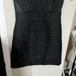 Armani Exchange A/X Little Black Dress Sheath Dress Wool Blend Sleeveless Sz 4 Photo 2