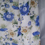 Rachel Rachel Roy sheer long sleeve Floral top Blue Size 12 Photo 7