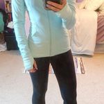 Lululemon Light Blue Running Zip Up Hoodie Photo 0