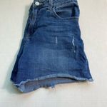 Just Black  Womens Denim Jean Cut Off Tomboy Distressed Shorts Size 29 Photo 2