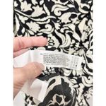 ZARA Floral Printed Button Front Maxi Shirt Dress Black White Women's Size XL Photo 6
