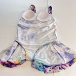 Torrid  Wireless‎ Long Length Colorful Tie Dye Swim Dress Size 12 LARGE Photo 6