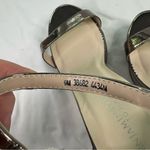 Touch Ups Touch Up Benjamin Walk Heel Size 9M Mary Silver Sandal Open Toe Metallic Formal Photo 2