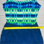 Vintage gabar bathing suit windbreaker material bottom one piece swimwear swim s Green Size L Photo 3