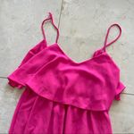 Vestique Hot Pink Dress Midi Length Sz Large Photo 1