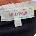 Stella Tweed NEW Black White Exclusive Party Girl Novelty Bimbo Cropped T Shirt Photo 4